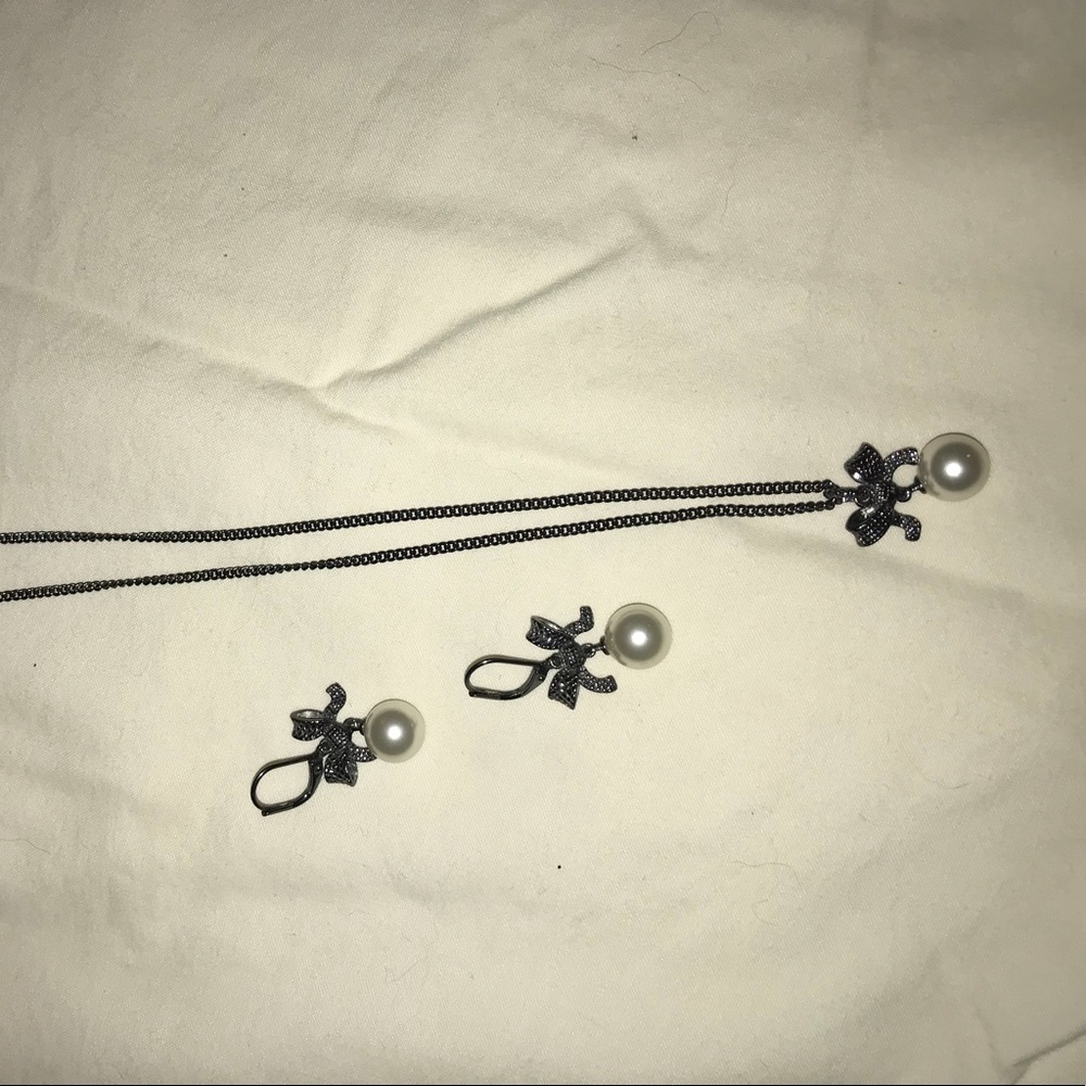 Givenchy earrings and necklace